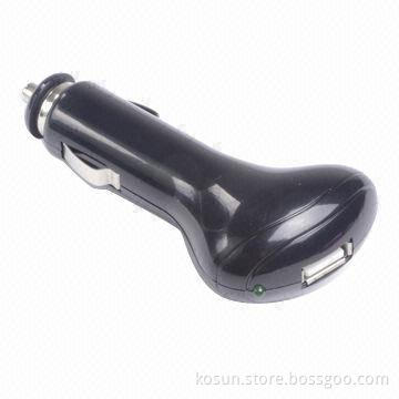 In-car Charger with 5V DC Output Voltage